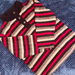 NWOT Gymboree boys striped fleece size small 5-6